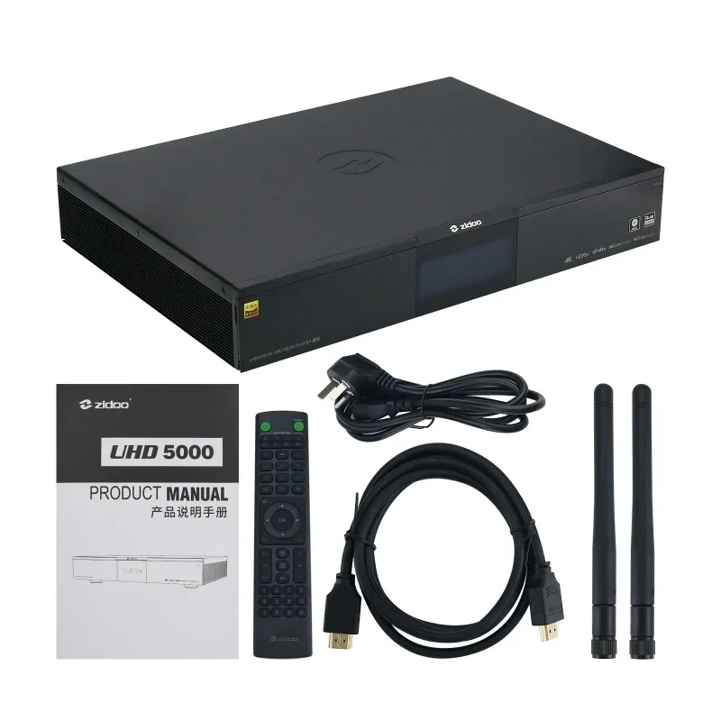 Audiovision Music Player - ZIDOO UHD5000 4K HDR Dolby Vision
