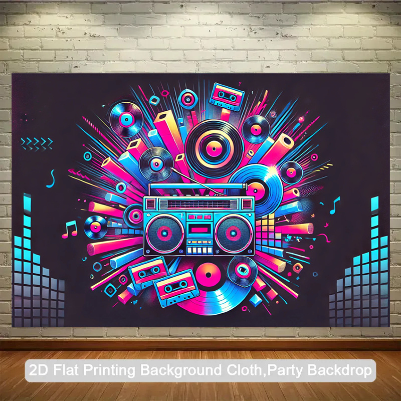 Audio Music Production - Produk 2D datar, 1 bagian. Kotak