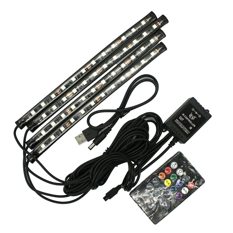 Audio Happy Music - 【HAPPY】Lampu Suasana Warna-warni Stereo USB RGB,