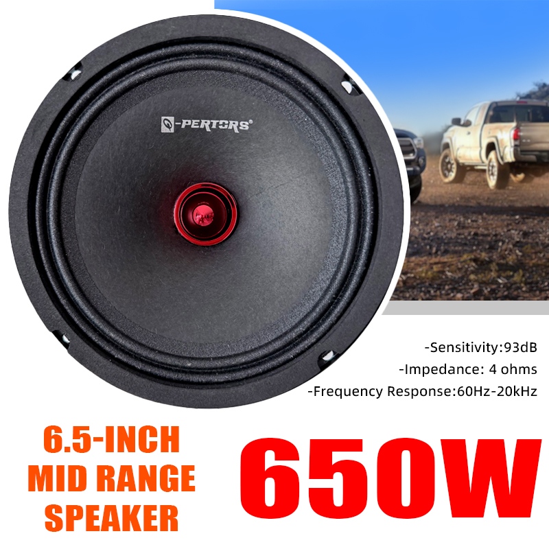 Audio Music Enhancer - Speaker Mobil Universal 6.5 Inci 650W