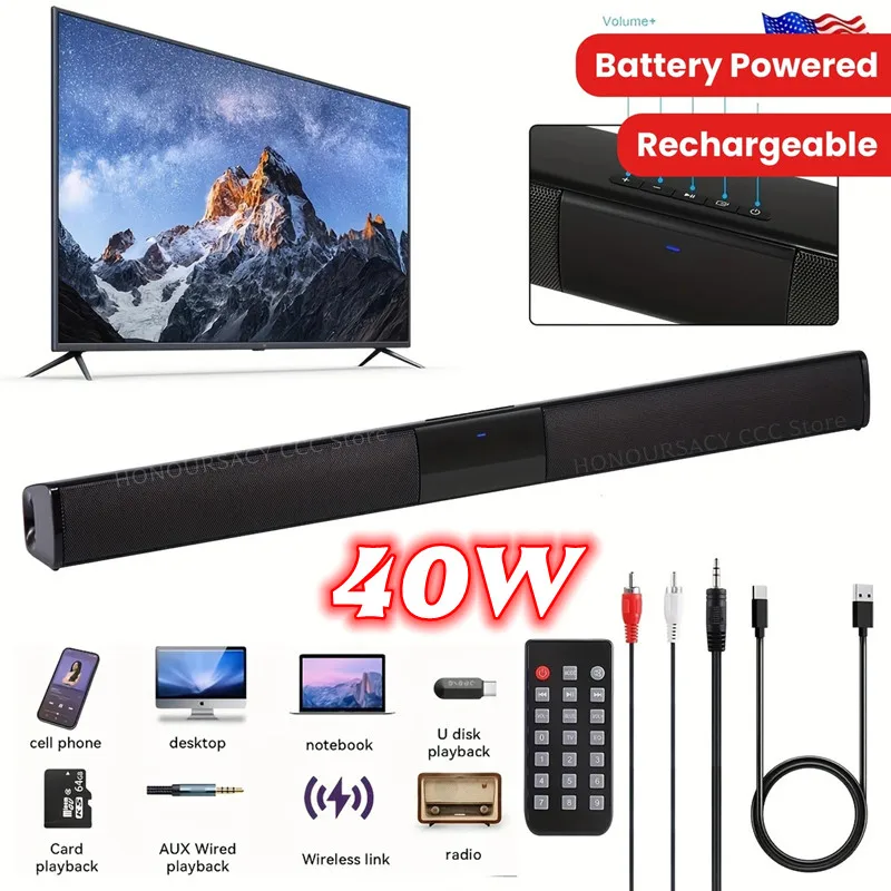 Soundbar Stereo Home Theater T - Apple Music Audio Quality ulasan dan harga