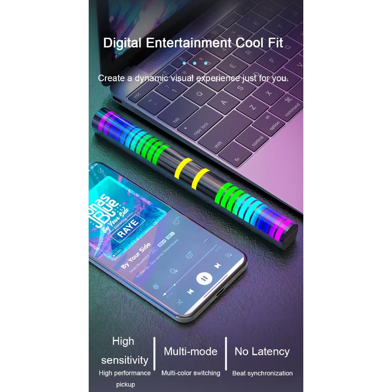 Lampu Ritmis Penginderaan Suar - Audio Music Apps ulasan dan harga