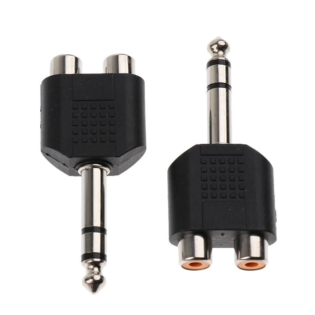Pemisah Audio Kabel RCA Ganda  - Audio Music Production ulasan dan harga