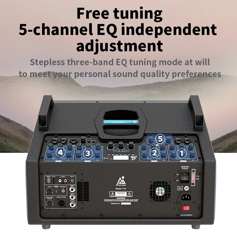 Lihui TT5 Professional Active  - Audio Music Logo ulasan dan harga