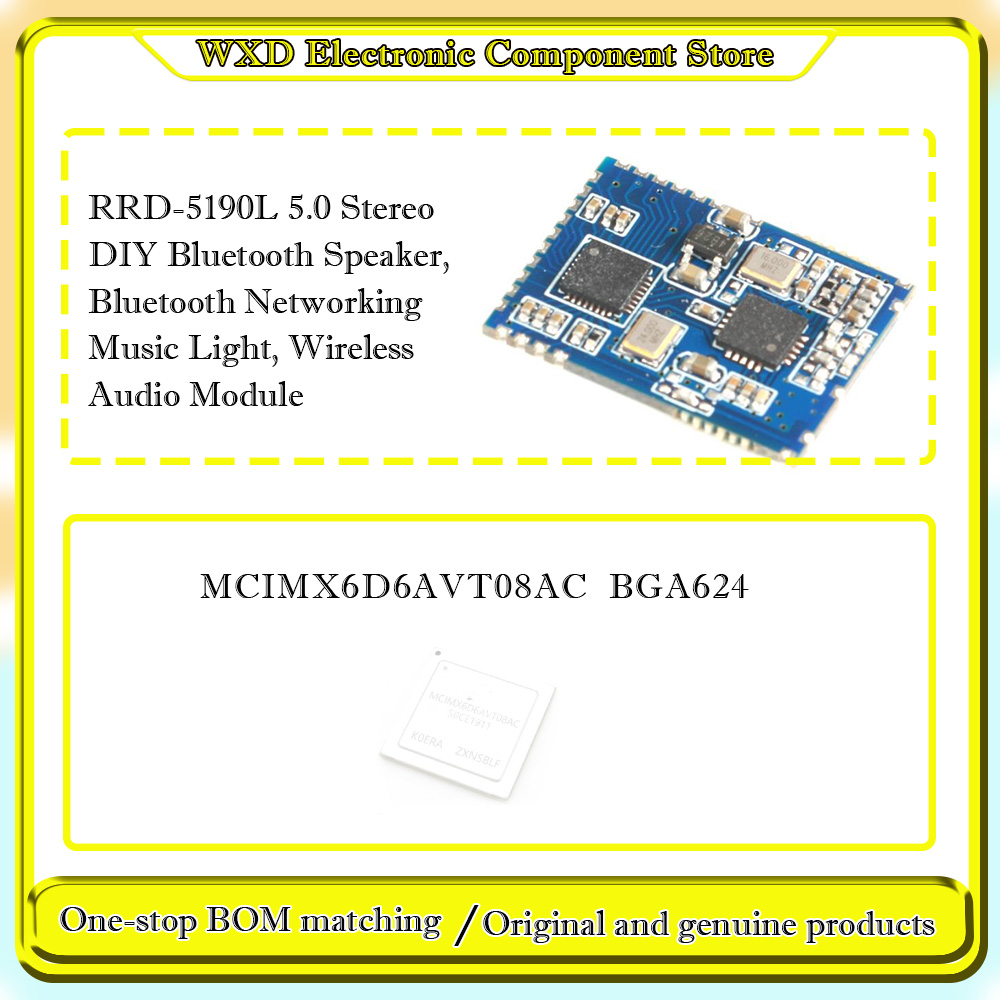 MCIMX6D6AVT08AC AD 10AC AD RRD - Audio Music Logo ulasan dan harga