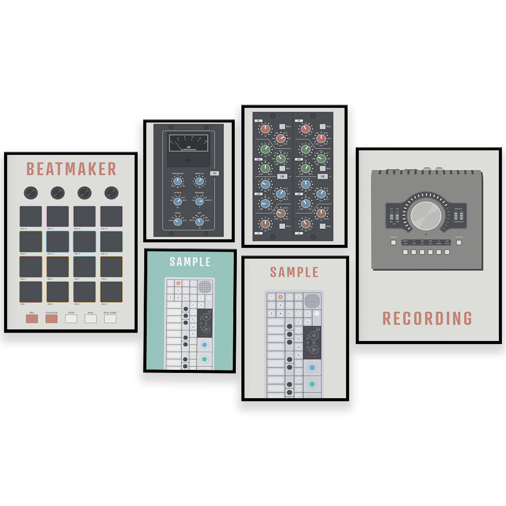 Poster Produser Musik, Equaliz - Audio Music File ulasan dan harga