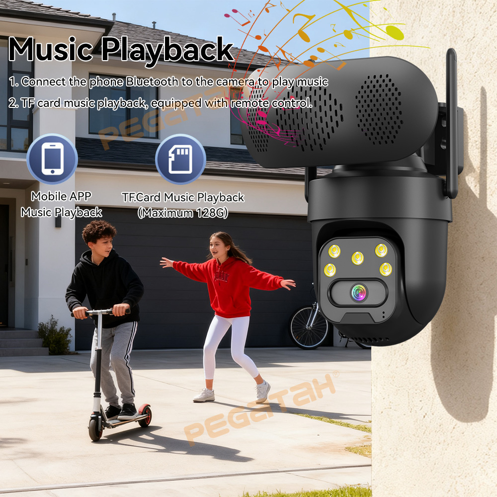 Kamera IP 5MP Luar Ruangan 2.4 - Audiovision Music Player ulasan dan harga