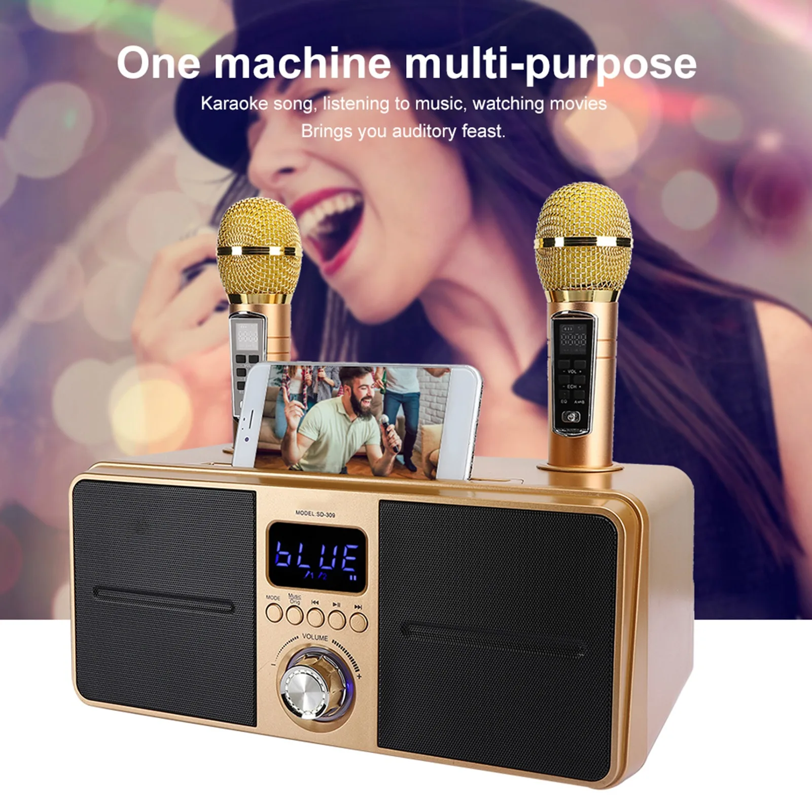 Speaker Keluarga KTV Kit Suara - Apple Music Audio Quality ulasan dan harga