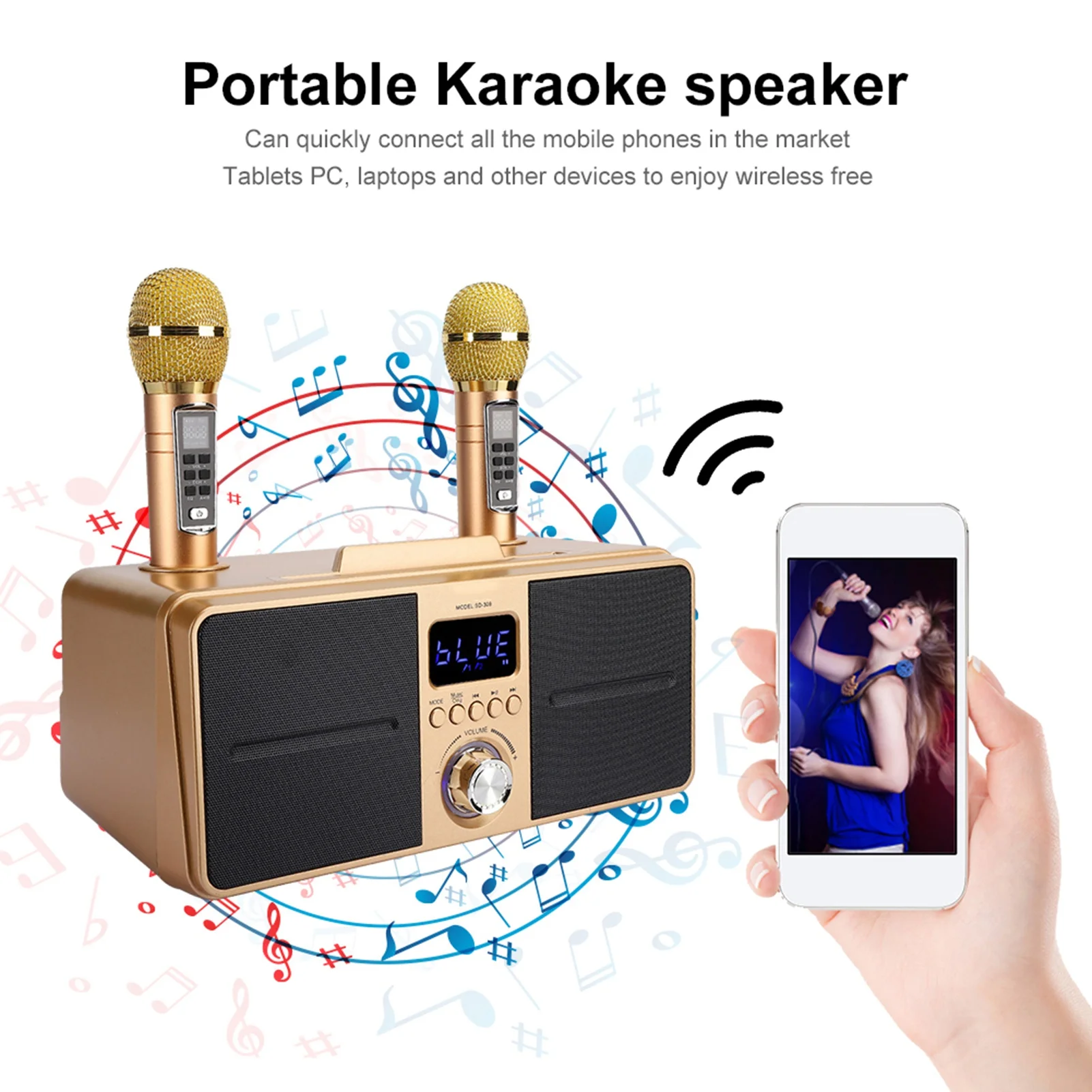 Speaker Keluarga KTV Kit Suara - Apple Music Audio Quality ulasan dan harga