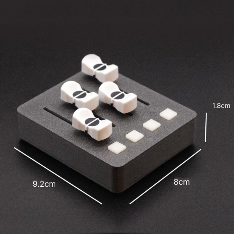 Pengontrol MIDI EM-PO2 4 Fader - Audio Music Production ulasan dan harga