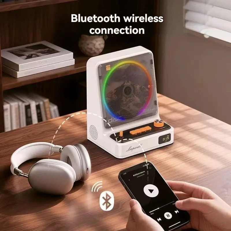 Pemutar CD Retro L-CD211 Baru  - Apple Music Audio Quality ulasan dan harga