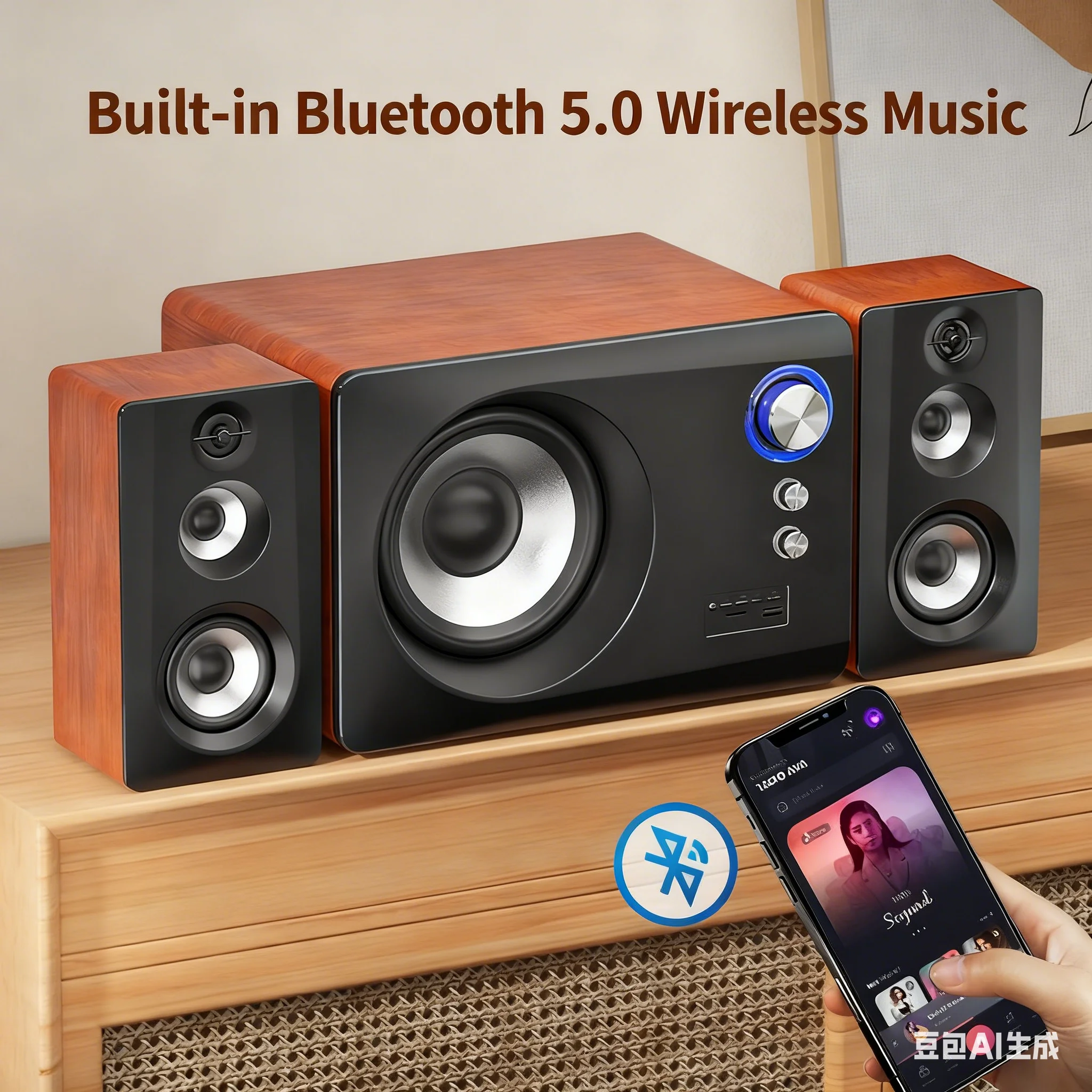 2.1 Speaker Aktif Speaker Komp - Apple Music Audio Quality ulasan dan harga