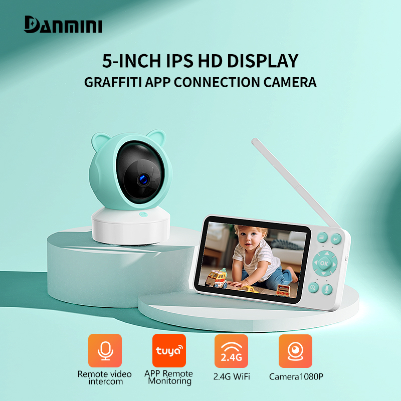 Danmini TUYA Monitor Bayi Kont - Audio Music Apps ulasan dan harga