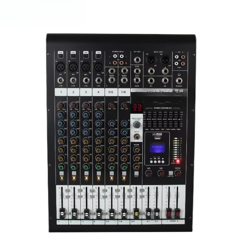 Mixer profesional 8-saluran XP - Audio Music Production ulasan dan harga