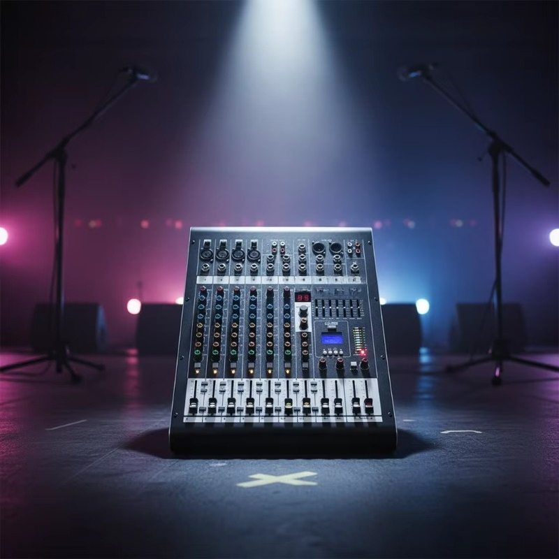 Mixer profesional 8-saluran XP - Audio Music Production ulasan dan harga