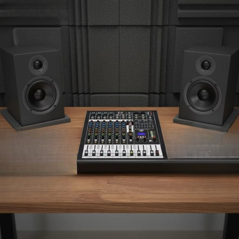 Mixer profesional 8-saluran XP - Audio Music Production ulasan dan harga