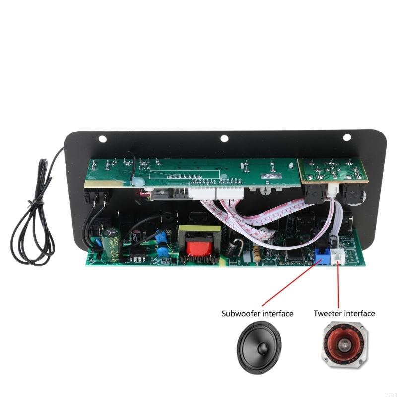 Papan Amplifier 5.0 Portabel d - Audio Music Enhancer ulasan dan harga
