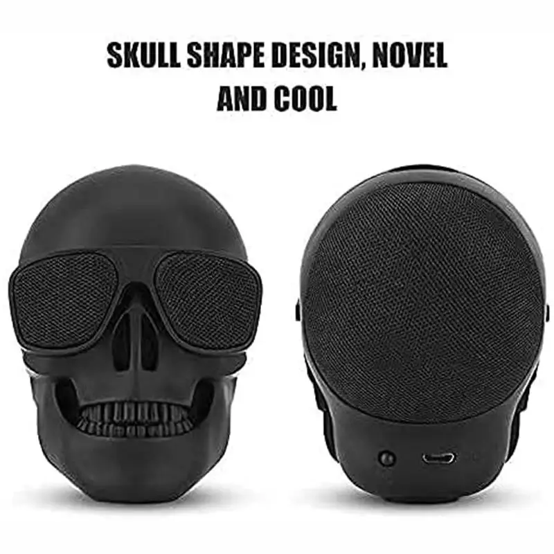 Speaker Tengkorak Bluetooth Ni - Audio Music Enhancer ulasan dan harga