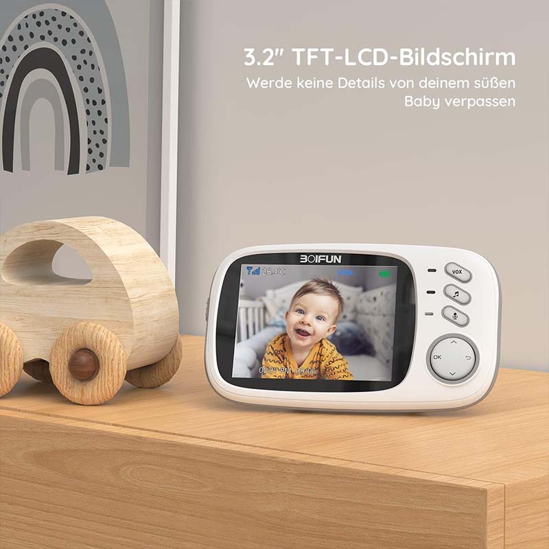 Boifun Monitor Bayi Nirkabel L - Audio Music Apps ulasan dan harga
