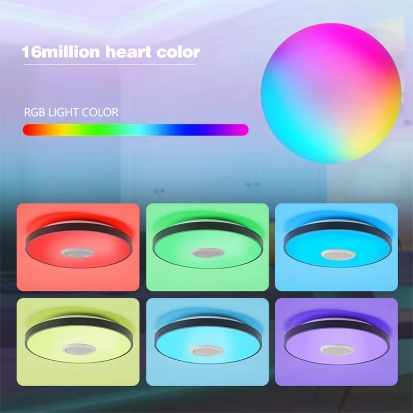 Lampu plafon musik pintar TUYA - Audio Music Apps ulasan dan harga