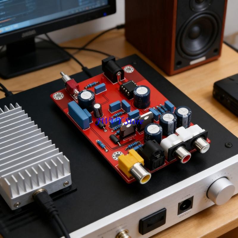 Papan Dekoder 573A TDA1543 CS8 - Audio Music Enhancer ulasan dan harga