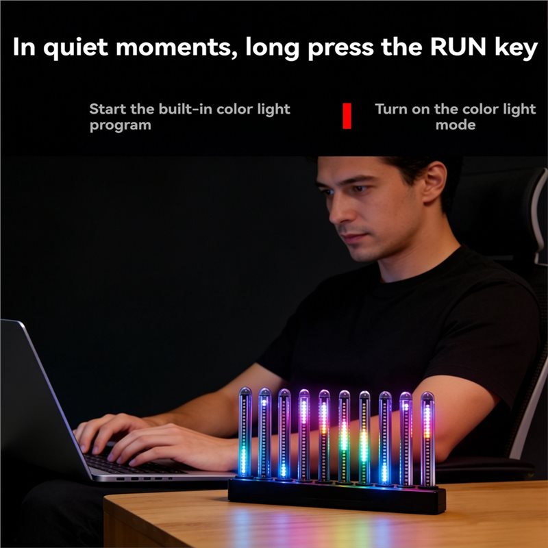 【HAPPY】Lampu Ritme Desktop LED - Audio Happy Music ulasan dan harga