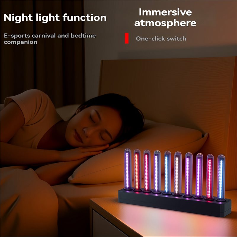 【HAPPY】Lampu Ritme Desktop LED - Audio Happy Music ulasan dan harga