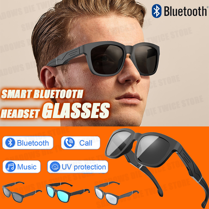 Kacamata Headset Bluetooth 5.0 - Mix Audio Music ulasan dan harga