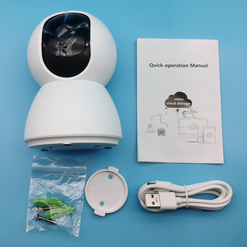 Kamera IP Pintar Tuya 2MP, Kam - Audio Music Apps ulasan dan harga
