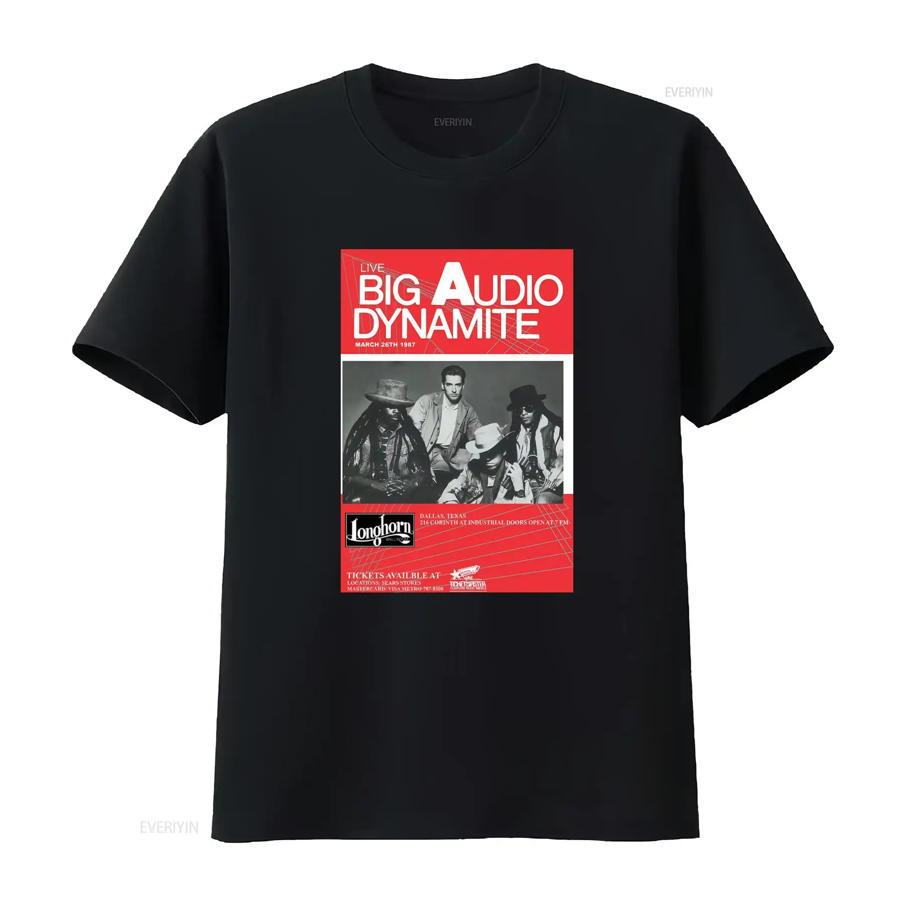 Kaos Logo Big Audio Dynamite K - Audio Music Logo ulasan dan harga